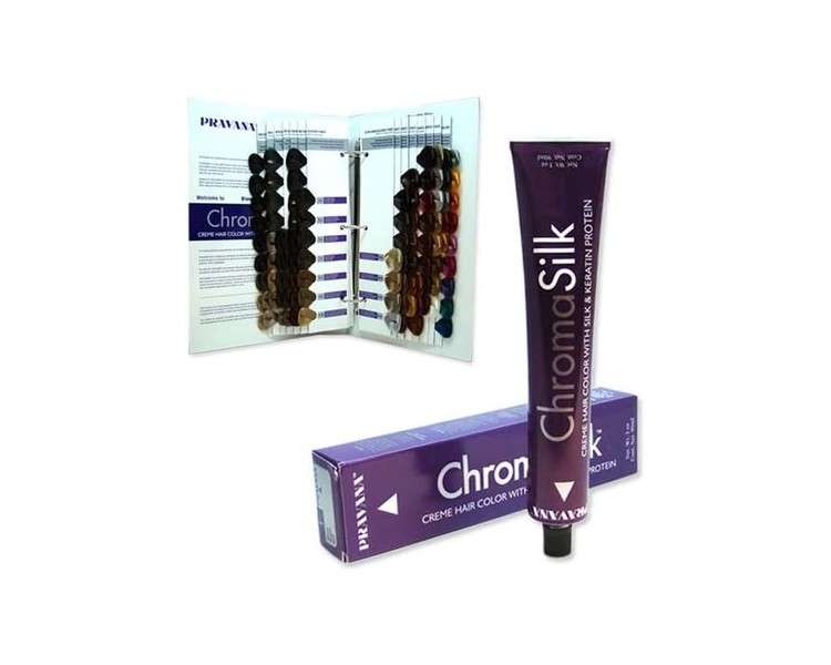 PRAVANA ChromaSilk Creme Hair Color with Silk & Keratin Protein 4.4 Copper Brown
