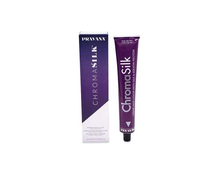 Pravana ChromaSilk Creme Hair Color with Silk & Keratin Protein 9.22 Very Light Intense Beige Blonde 3oz