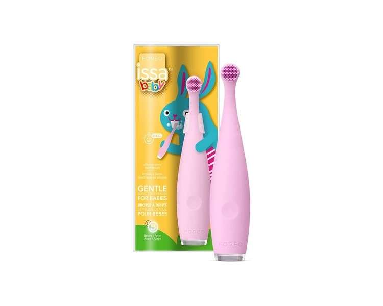 FOREO ISSA mikro Sensitive Electric Toothbrush for Babies and Toddlers Pearl Pink