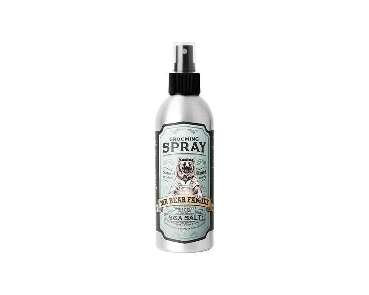 Sea Salt Spray for Men Flexible Hold Matte Finish Texturising Spray Revitalising Anti Dandruff Hair Styling Spray 200ml