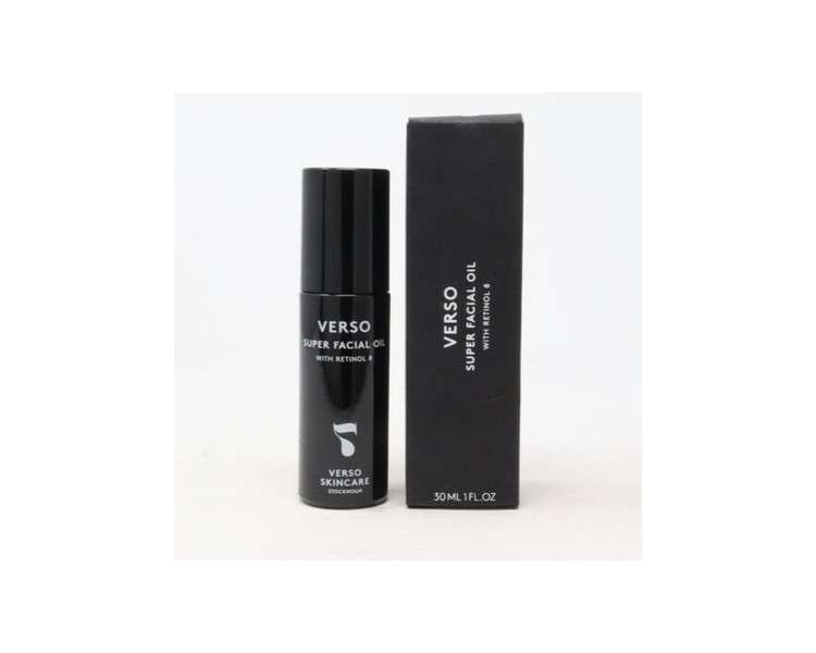 Verso Super Facial Oil with Retinol 8 1.0oz/30ml New with Box