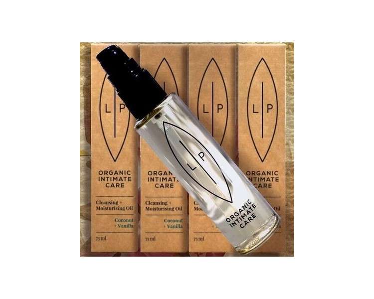 Lip Intimate Care Cleansing and Moisturizing Oil Coconut Vanilla 75ml