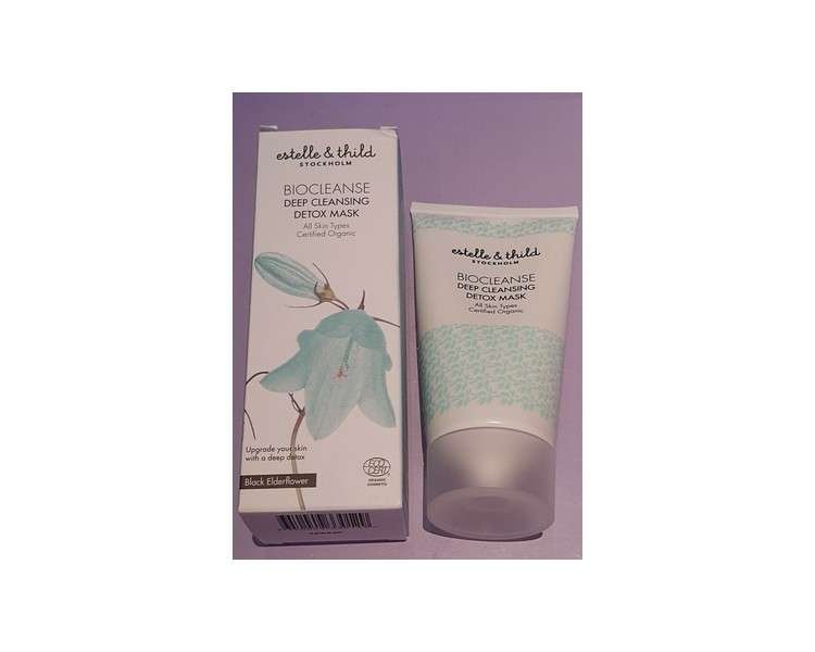 ESTELLE & THILD BioCleanse Organic Black Elderflower Detox Mask 75ml