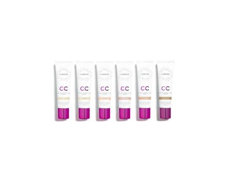 Lumene CC Cream 6-in-1 Semi-Matte SPF20 Vegan - New