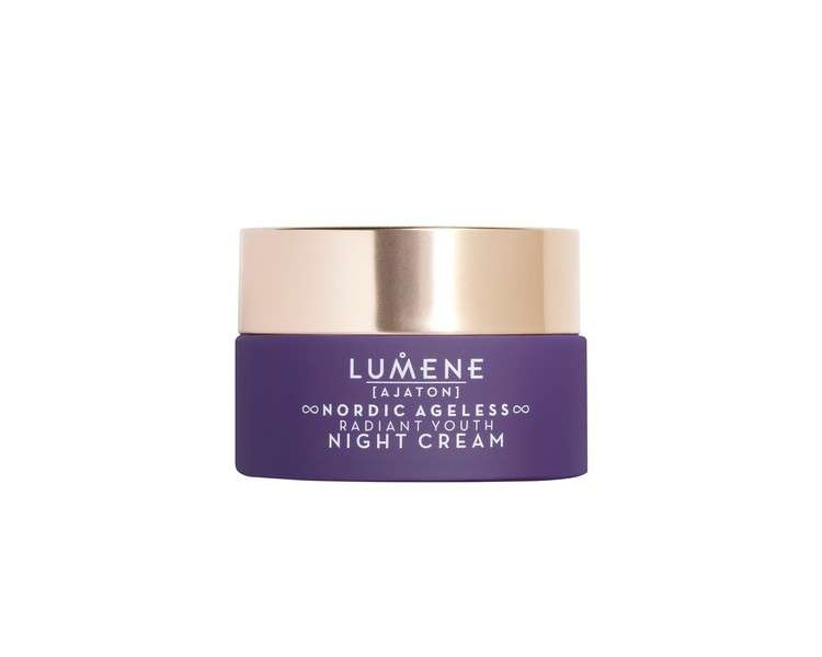 Lumene Ajaton Radiant Youth Night Cream Rejuvenating Anti Aging Moisturizer 50ml