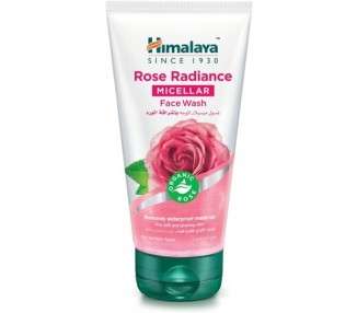 Himalaya Rose Micellar Make Up Removing Face Wash for Soft and Glowing Skin 150ml