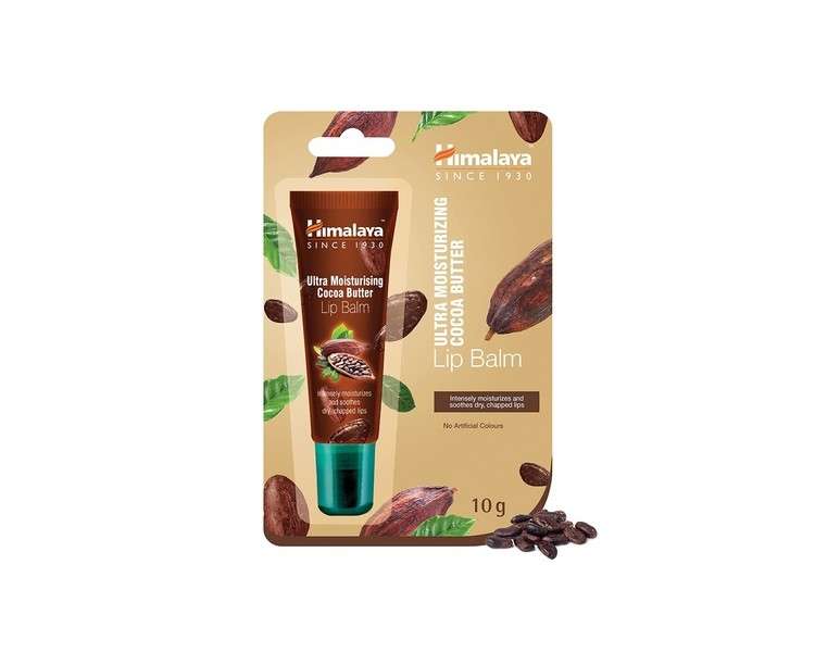 Himalaya Moisturizing Cocoa Lip Balm with Rich Cocoa Butter 10g