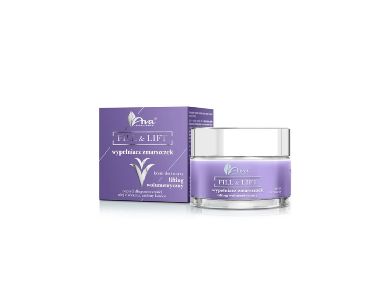 AVA Fill & Lift Anti-Aging Face Cream Wrinkle Filler 50ml
