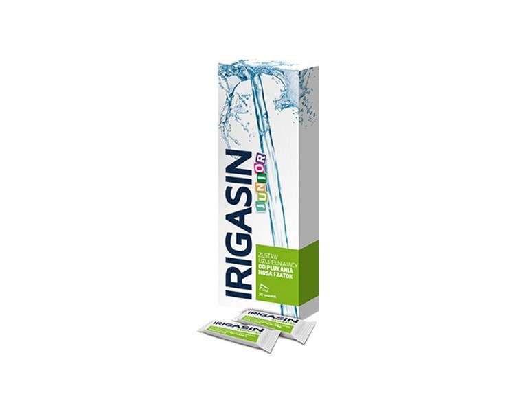 Irigasin Junior Complementary Set for Nasal and Sinus Irrigation 30 Sachets