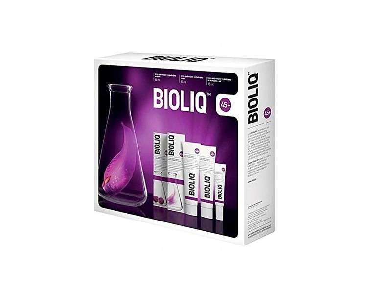 BIOLIQ Set 45+ Firming and Smoothing Cream for Day 50ml + Night 50ml + Eye Cream 15ml