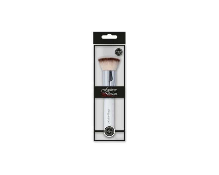 Top Choice Fashion Design Foundation Brush White Line 37191 1pc