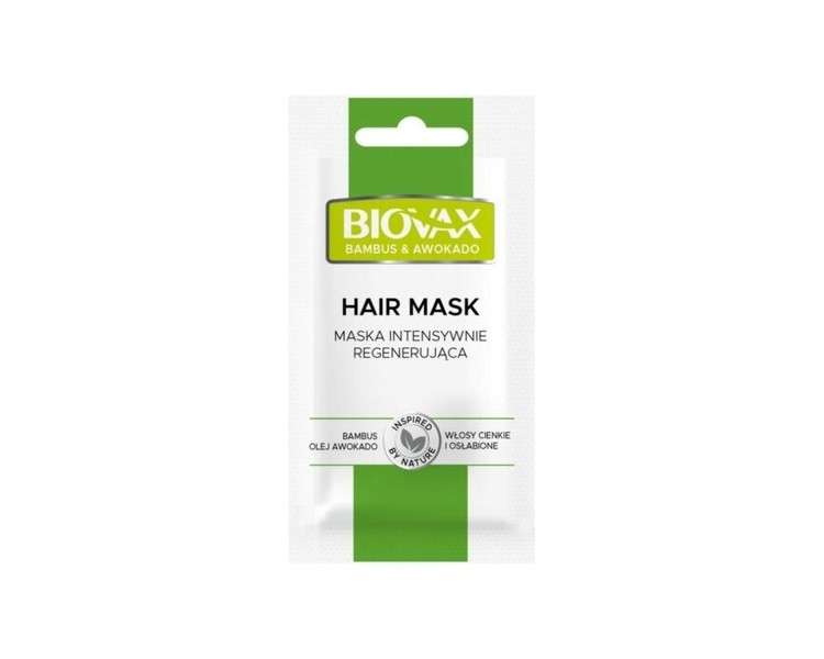 L'BIOTICA Biovax Intensive Regenerating Hair Mask with Bamboo and Avocado