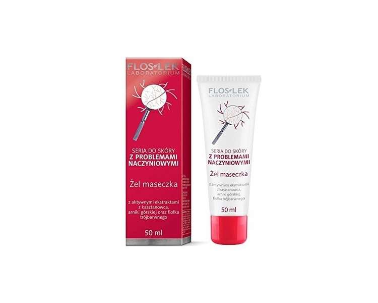 Floslek Dilated Capillaries Gel Mask 50ml by Flos Lek