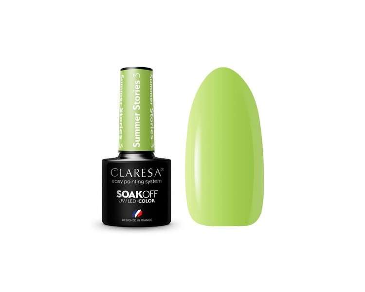 Summer Stories UV Nail Polish 5ml Claresa