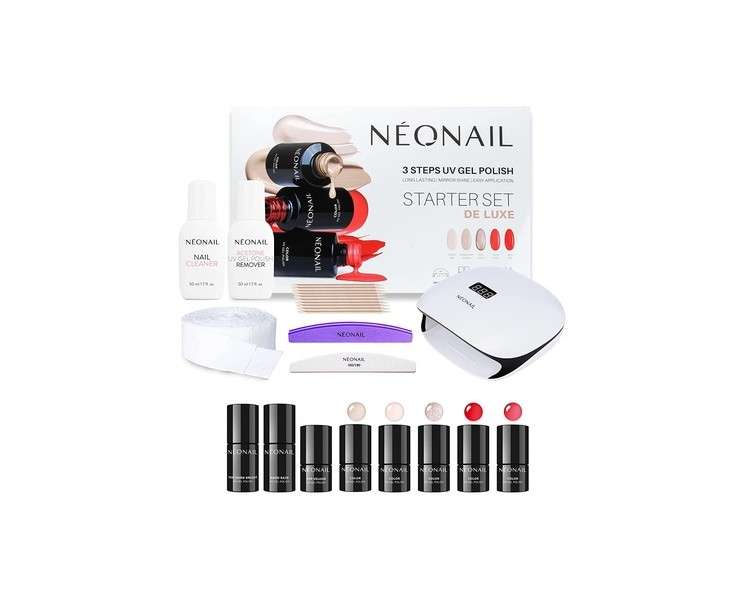 NEONAIL Starter Set DE LUXE Pink, Red, Beige