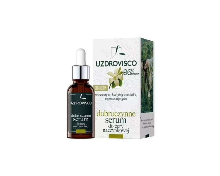UZDROVISCO Soothing Serum for Blood Vessels 30ml
