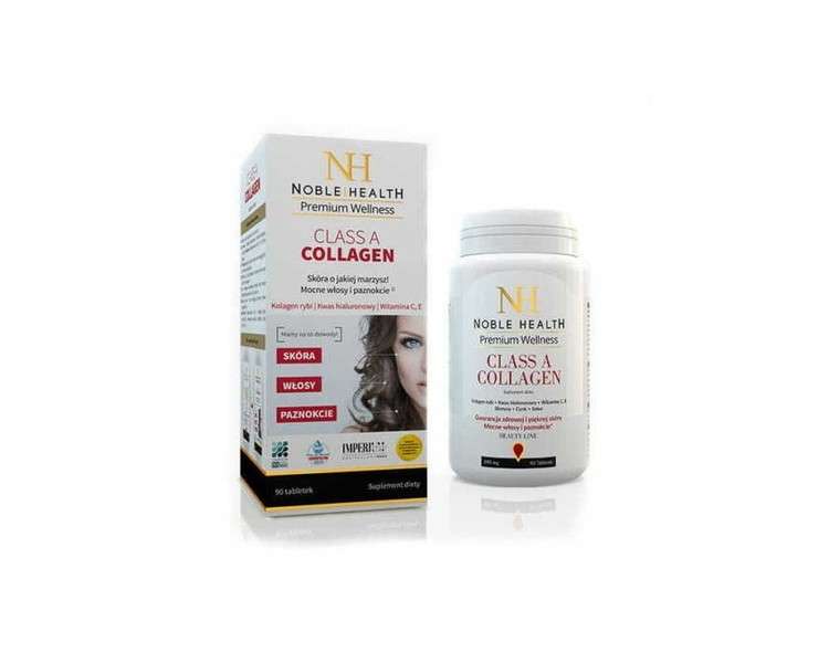 Kollagen Klasse A Collagen with Hyaluronic Acid 90 Capsules
