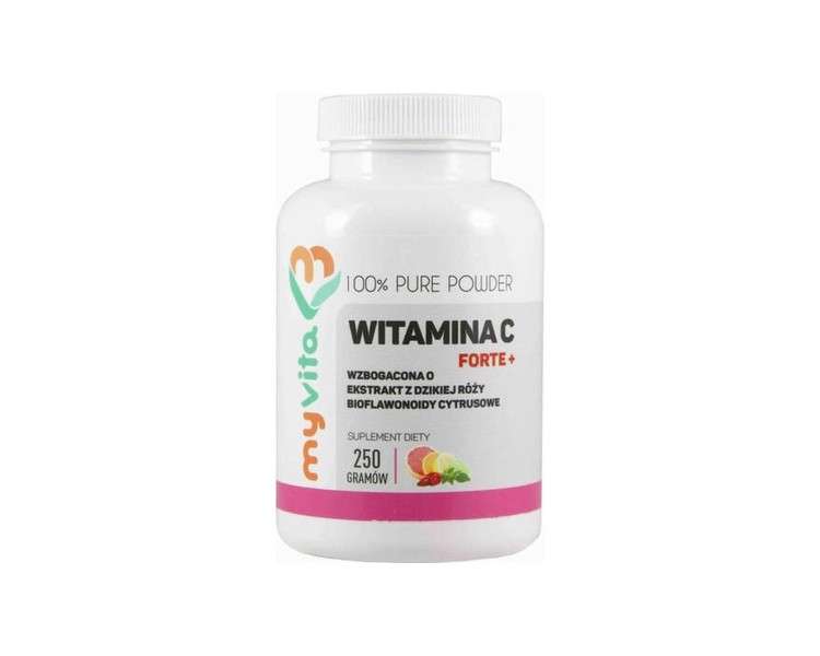 MyVita Vitamin C Forte with Rosehip Extract and Citrus Bioflavonoids 250g