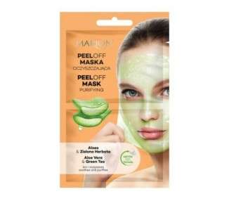 Marion Cleansing Peel-Off Face Mask with Aloe and Green Tea 18ml