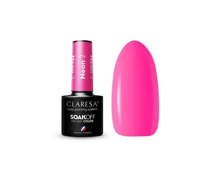 Neon UV Nail Polish 5ml Claresa