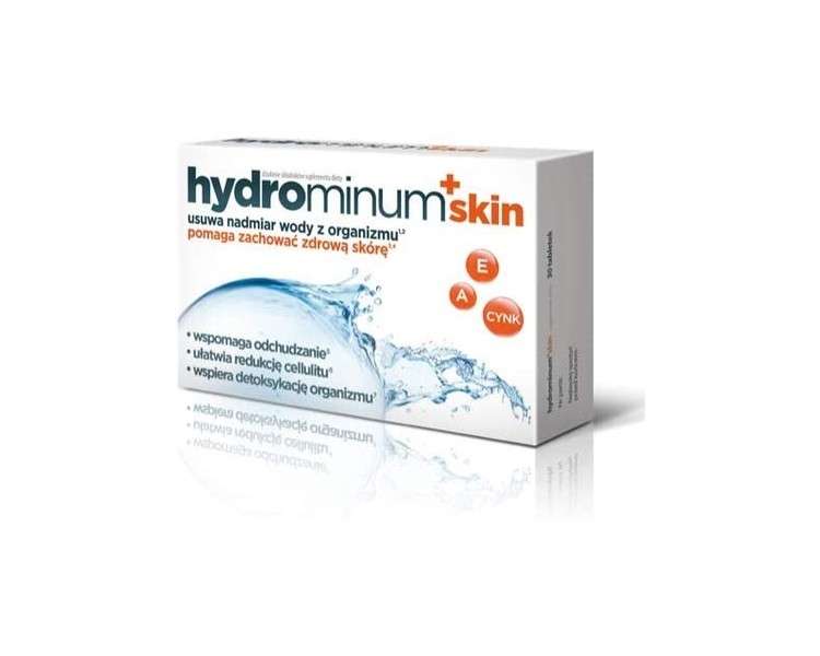 Hydrominum + Skin Dietary Supplement Supporting Water Elimination 30 Tablets