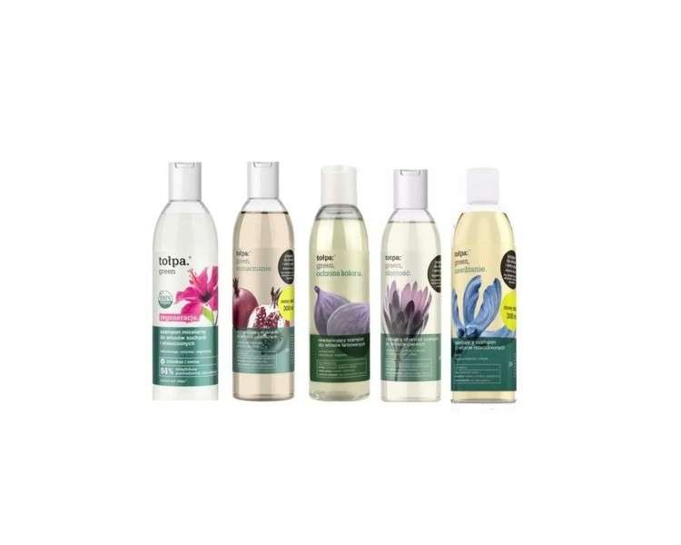 Tolpa Green Shampoo 300ml - Various Types Available