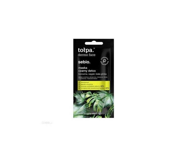 Tolpa Dermokosmetik Sebio Black Detox Mask 8ml