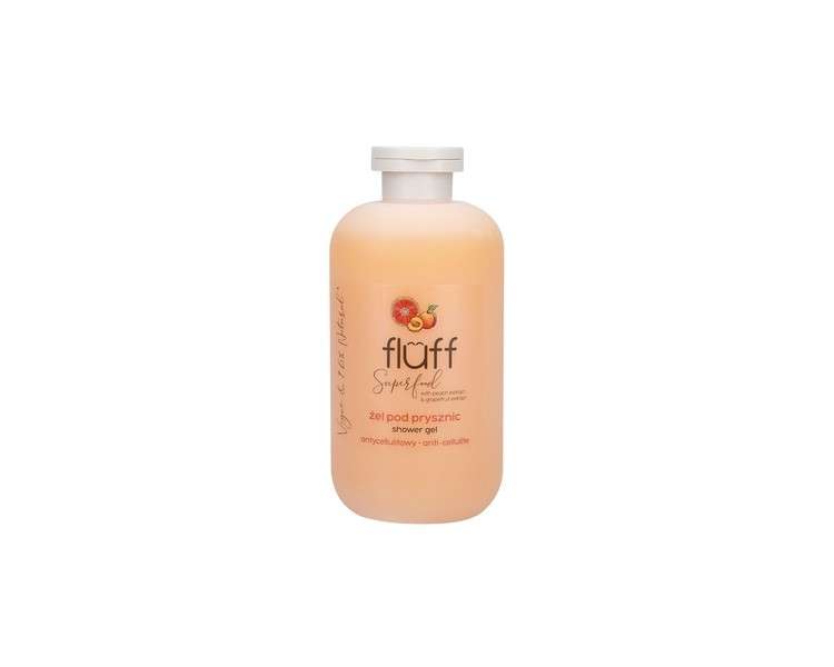Fluff Peach Grapefruit Anti-Cellulite Shower Gel 500ml
