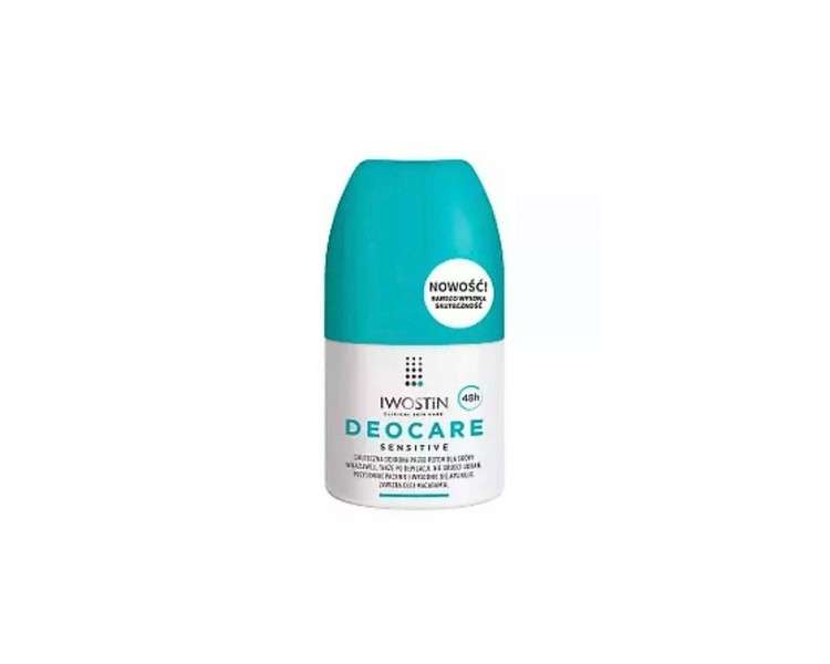 Iwostin Deocare Sensitive Rollon 48h Antiperspirant for Sensitive Skin 50ml