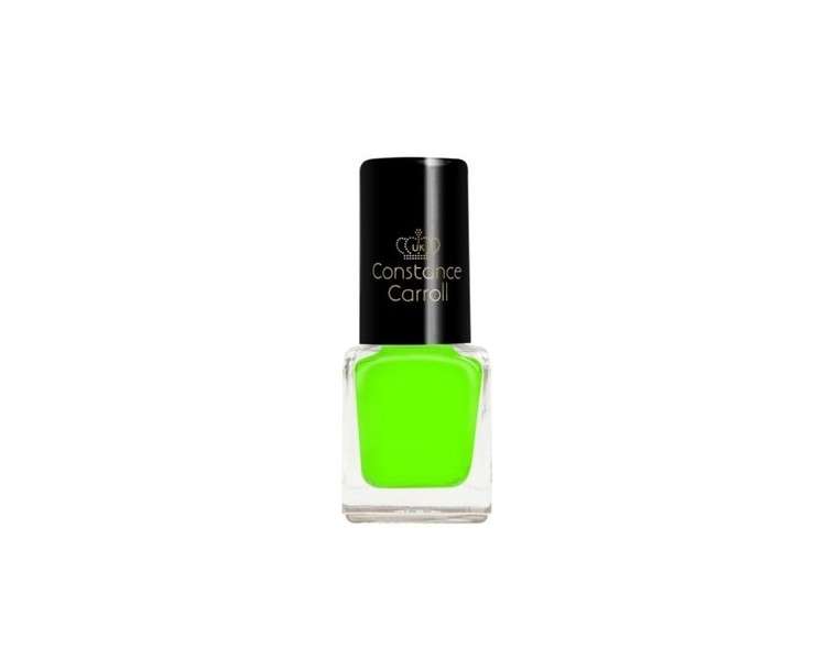 Constance Carroll Vinyl Nail Polish 76 Neon Green 5ml - Mini