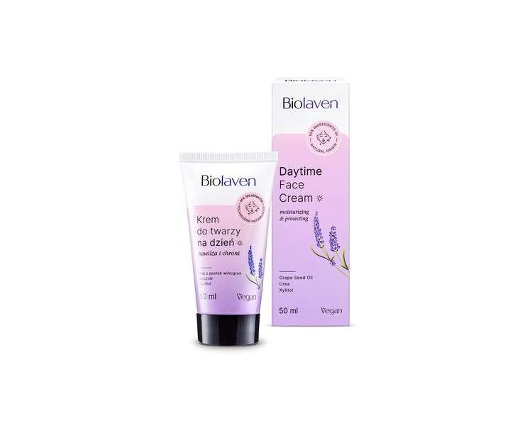 BIOLAVEN Lavender Oil Day Cream for Dry and Impure Skin 50ml