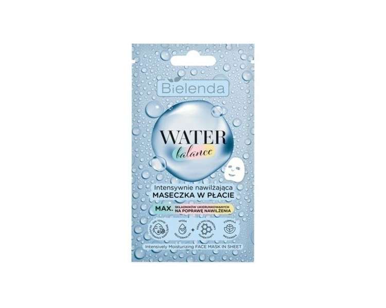 Bielenda Water-Balance Intensive Moisturizing Sheet Mask