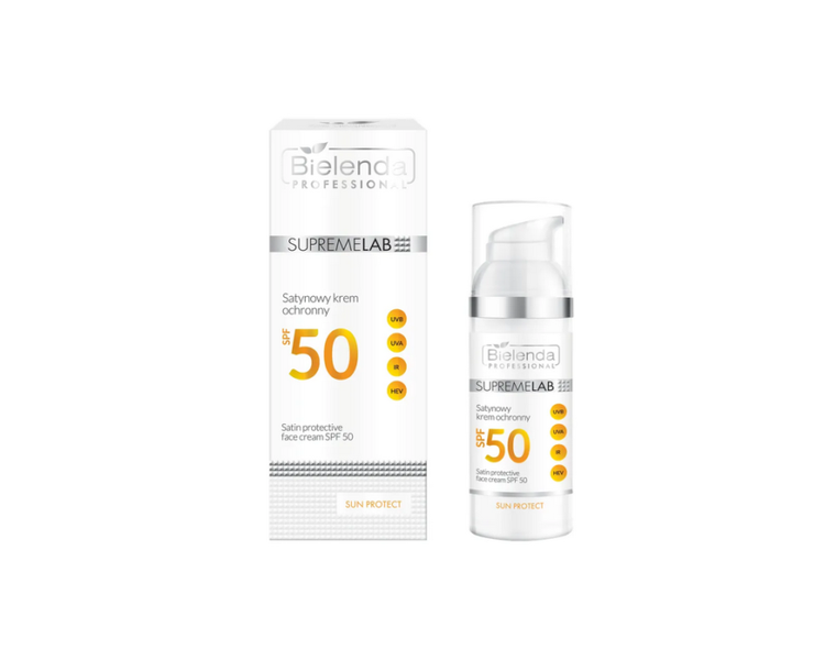 Bielenda Professional SupremeMelab Sun Protect Satin Protective Cream SPF 50 50ml
