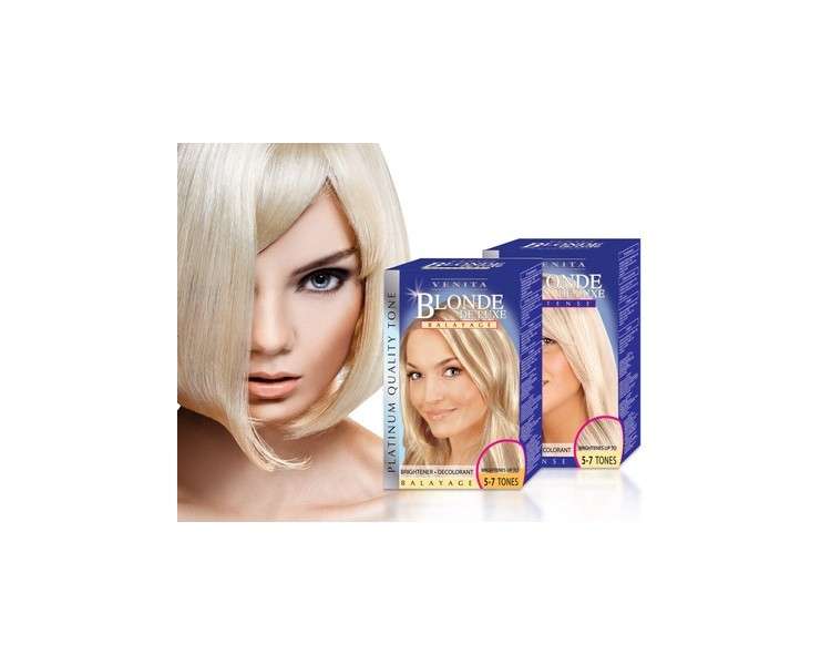 Blonde Deluxe Balayage Hair Brightener Decolorant Intense Blond