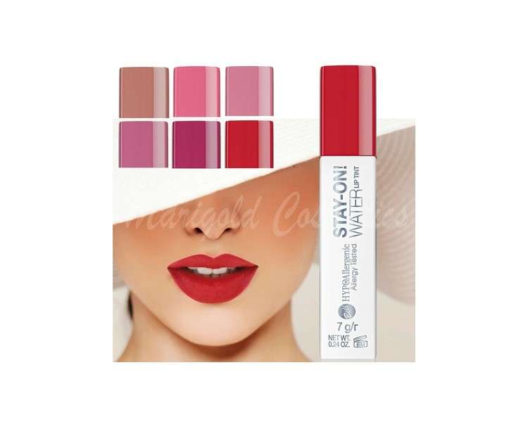 Bell Hypoallergenic VEGAN Matte Liquid Lipstick WATERPROOF Long Lasting Lip Tint