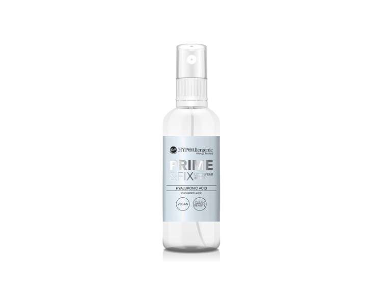 Bell HYPOAllergenic Prime & Fix Longwear Setting Spray with Hyaluronic Acid 50ml