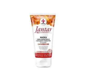 Ideepharm Jantar Medica Reconstruction Mask with Amber Extract for Damaged Hair 200ml