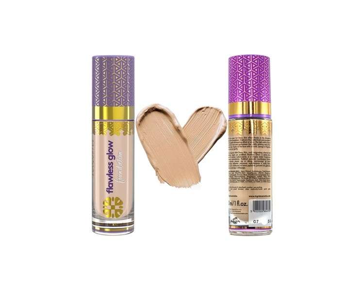 Ingrid Cosmetics BB Cream Makeup Foundation for Combination Skin High Coverage and Waterproof 30ml 05 Rich Almond