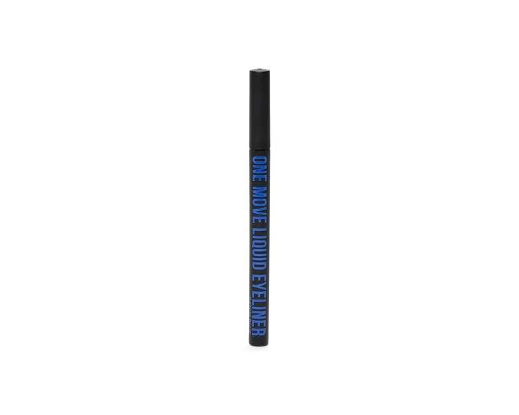 Inglot One Move Liquid Eyeliner Denim Blue Waterproof Formula 0.55ml