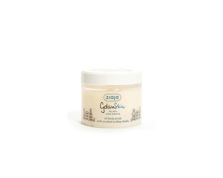 Gdanskin Body Scrub with Ground Scallop Shells Oil 300ml