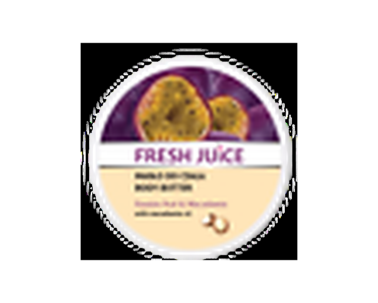 Fresh Juice Nourishing Softening Body Butter Passion Fruit Macadamia Oil 225ml