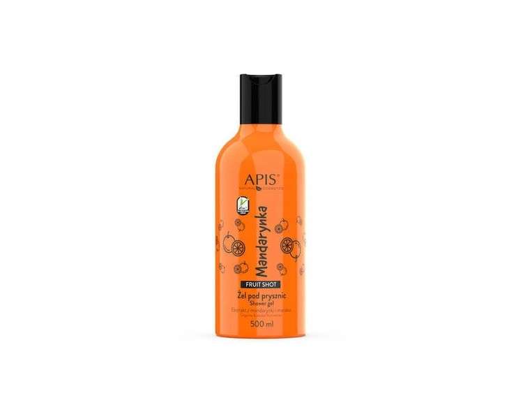 Apis Fruit Shot Mandarin Shower Gel 500ml