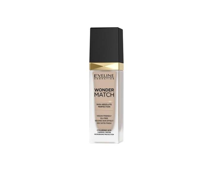 Eveline Cosmetics Wonder Match Luxurious Face Primer 30ml 12 Light Natural