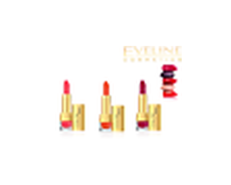 Eveline Color Edition Lipstick with Aloe Butter and Vitamin E Satin Finish 5g