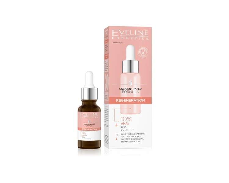 Eveline Concentrated Formula Regenerating Serum for Face and Neck 18ml