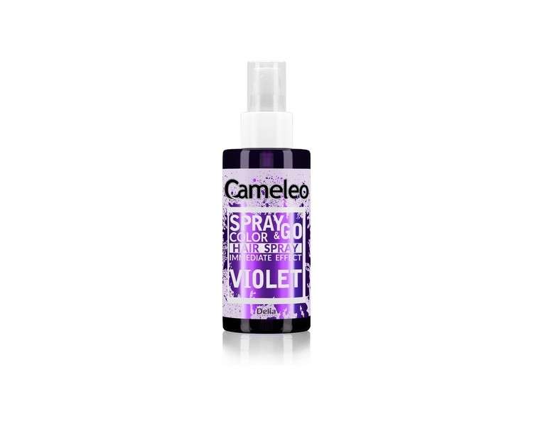 Cameleo Spray & Go Purple Mist Hair Spray Toner for Blonde Platinum Grey Hair 150ml