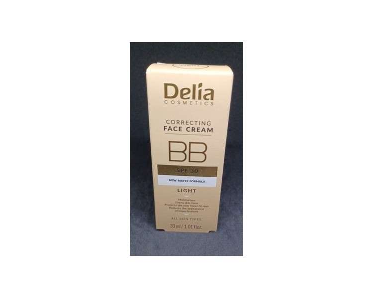 Delia BB Face Cream with SPF 30 Light