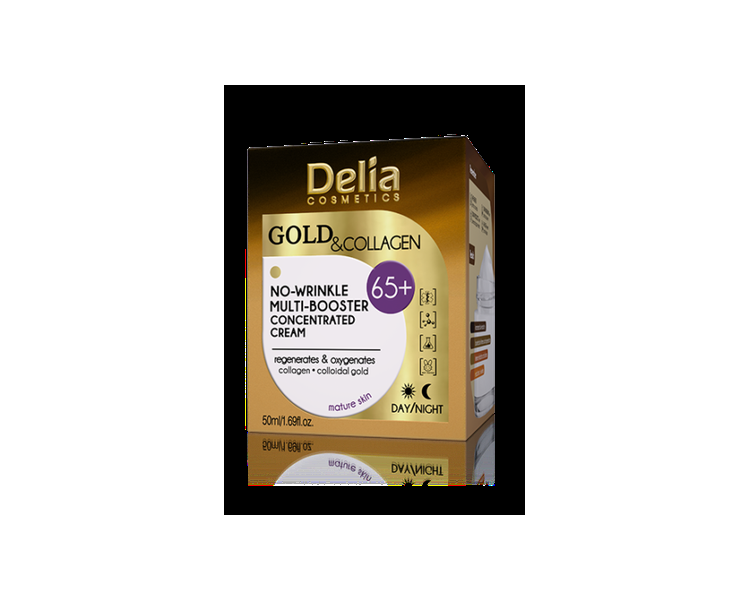 DELIA Gold & Collagen Anti-Wrinkle Cream Concentrate 50ml 65+