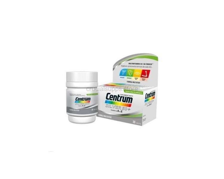 Centrum Silver 50+ 30 Tablets