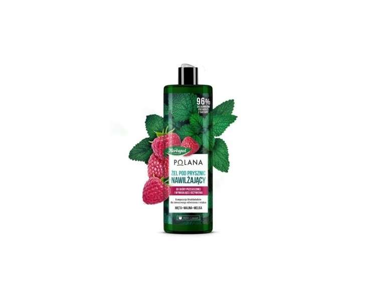 HERBAPOL Polana Moisturizing Shower Gel Raspberry & Mint